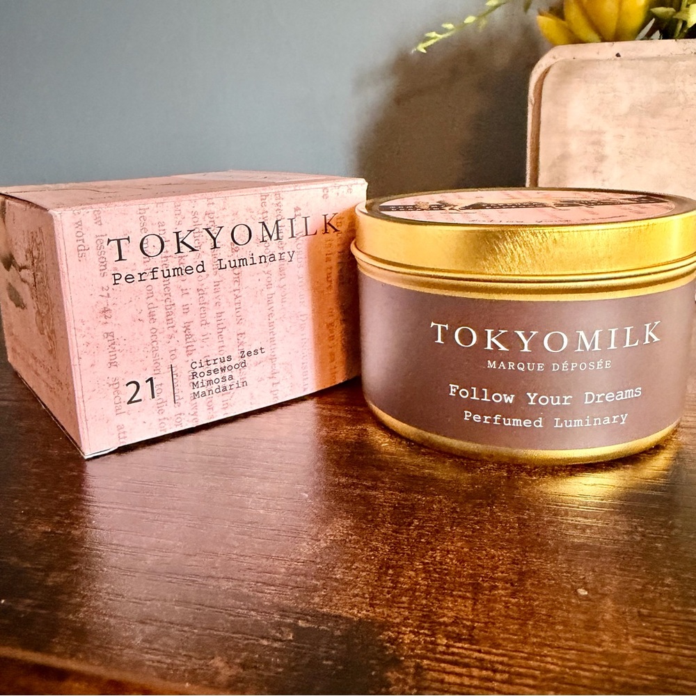 TokyoMilk Follow Your Dreams Candle - Gold - Picture 3 of 5